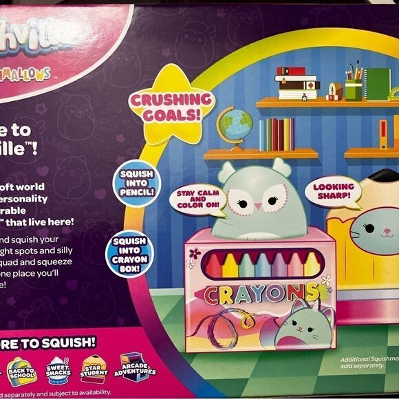 Squishville Star Student by Original Squishmallows Boxed Set - Picture 8 of 8